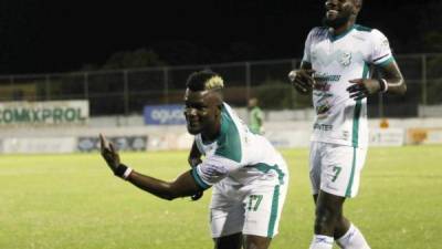 El delantero trinitense Jerrel Britto apenas marcó dos goles con el Platense en el Torneo Apertura 2018.