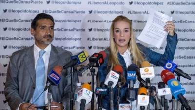 Tintori anunció que intercederá por la libertad de su esposo ante el Papa Francisco y la ONU.