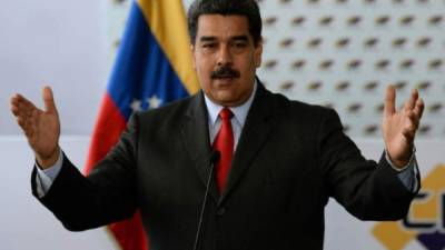 Nicolás Maduro presidente de Venezuela. AFP/Archivo