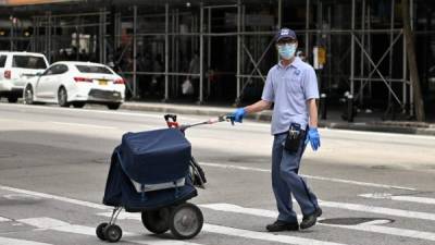 Nueva York se convirtió en el epicentro del coronavirus en EEUU. Foto: AFP
