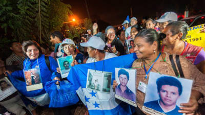 Con esperanzas de un milagro que les permita el reencuentro con los suyos marchan las madres centroamericanas en México