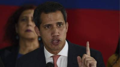 Crisis. Juan Guaidó, el presidente del Parlamento venezolano, ha sido criticado por el caso.AFP