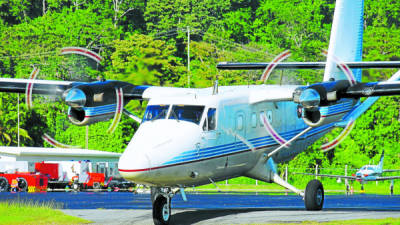 El avión que hace los estudios de gravimetría completó las primeras horas de exploración en el Caribe.