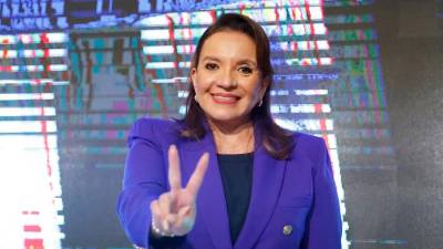 La presidenta de Honduras, Xiomara Castro.