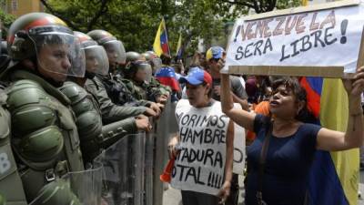 La oposición venezolana ha estado en protestas exigiendon revocatorio.