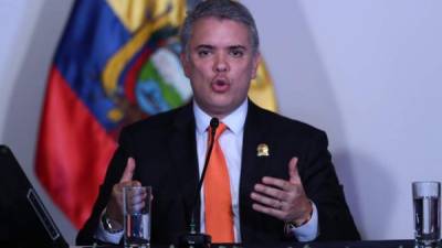 El presidente de Colombia, Iván Duque. EFE/Archivo