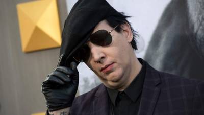 El roquero estadounidense Marilyn Manson.