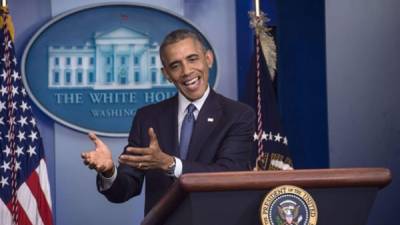 'Incluso antes de asumir la presidencia sabía perfectamente que justo después del 11 de septiembre hicimos cosas equivocadas', dijo el presidente estadounidense Barck Obama a periodistas. Foto AFP