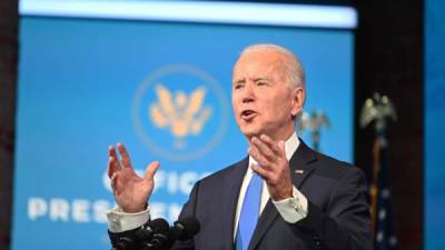 Biden pidió a Estados Unidos 'pasar la página' luego de que el Colegio Electoral ratificara su victoria./AFP.