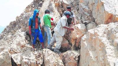 En la mina murieron ocho mineros.