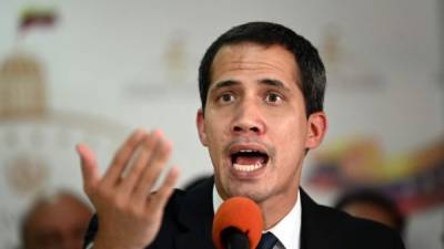 El líder opositor Juan Guaidó.