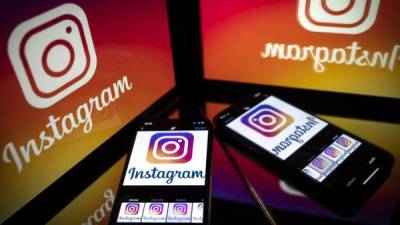 Red social Instagram, propiedad del gigante tecnológico Facebook. Foto AFP