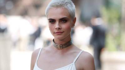 La actriz y modelo británica Cara Delevigne.