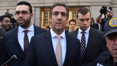 (FILES) In this file photo taken on May 21, 2020 Michael Cohen, President Donald Trump’s former personal attorney, arrives at his Park Avenue apartment in New York City. - A judge ruled on July 23, 2020, that Michael Cohen will be released to home confinement, after finding that the government acted in a retaliatory manner when it took President Donald Trump's former personal attorney and fixer into custody earlier this month. (Photo by Johannes EISELE / AFP)