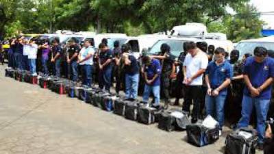 Los mexicanos capturados por la 'operación televisa' en Nicaragua.