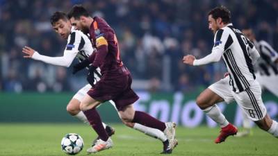 El Barcelona empató frente al Juventus.