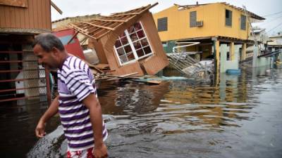 Puerto Rica aún continúa con las tareas de reconstrucción tras el azote del huracán María el año pasado./AFP.