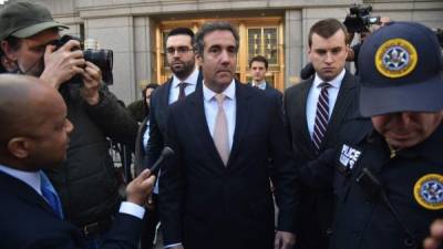 EEUU investiga a Michael Cohen por sus pagos para silenciar a una actriz de cine para adultos, que alega una relación con Trump./AFP.