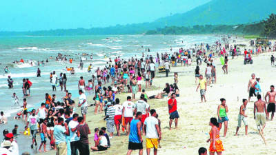 Durante Semana Santa se realizan en las playas diferentes concursos.