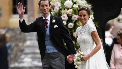 Pippa Middleton y James Matthews contrajeron matrimonio en Londres.