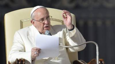 El Papa defiende constantemente el respeto a la naturaleza y el cuidado de la tierra ya que esta preparando una encíclica sobre el tema.