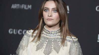 La modelo Paris Jackson, hija del cantante Michael Jackson.