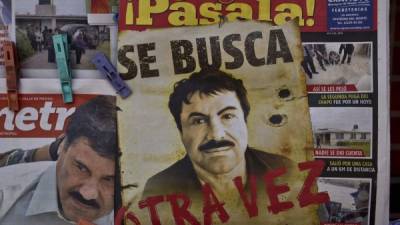 La DEA ofrece una recompensa de 5 millones de dólares por información sobre 'El Chapo' Guzmán.