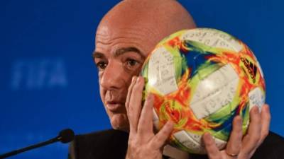 Gianni Infantino, presidente de la Fifa.