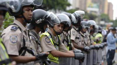Los líderes opositores denunciaron que las entradas de la ciudad han sido bloqueadas por las fuerzas de seguridad bolivarianas. AFP
