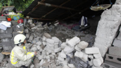 La casa se derrumbó, esto dejó a la familia Hernández sin un techo.
