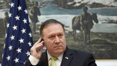 El secretario de Estado estadounidense, Mike Pompeo. Foto: AFP