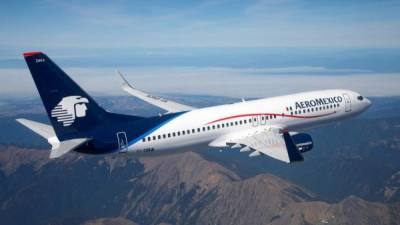 Aeroméxico cuenta con seis aviones Boeing 737 MAX 8 que la compañía adquirió recientemente./Twitter.