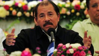 Daniel Ortega, presidente de Nicaragua, va por su tercer mandato consecutivo. Foto archivo.