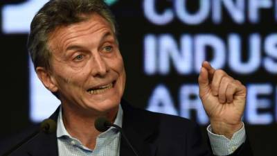 Mauricio Macri, presidente de Argentina.