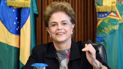 Dilma Rousseff, cerca de salir del poder brasileño. Foto: AFP/Evaristo Sa