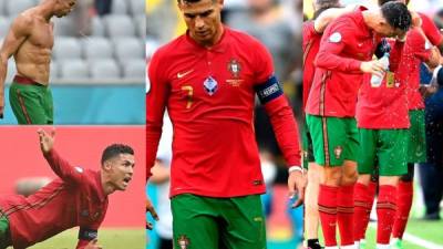 Cristiano Ronaldo y su selección de Portugal perdieron 4-2 a manos de Alemania en una derrota que los deja sin poder clasificar a octavos de la Euro. Los lusos comenzaron ganando y terminaron sufriendo una dura remontada; CR7 salió decepcionado pero tuvo un gran gesto al final del choque. Fotos EFE y AFP.