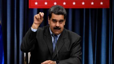 El presidente de Venezuela, Nicolás Maduro. AFP