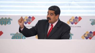 El presidente de Venezuela, Nicolás Maduro. Foto: EFE