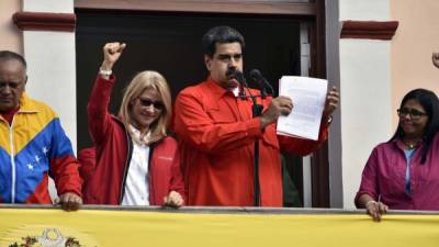 El presidente de Venezuela, Nicolás Maduro, rompió las relaciones con EEUU, después que apoyara a Juan Guaidó, como presidente interino.