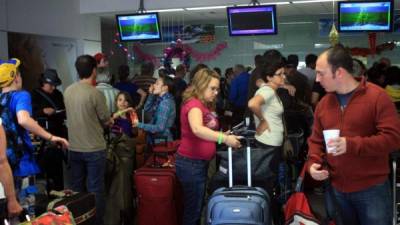 La afluencia de viajeros se empezó a sentir a finales de noviembre. Fotos: Samuel Zelaya