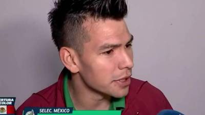 Chucky Lozano tras la derrota 2-0 de México ante Honduras.