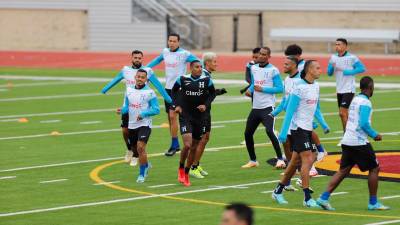 La Selección de Honduras realizó este miércoles su segundo entrenamiento en Dallas previo al repechaje ante Costa Rica.