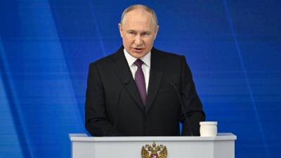 Putin advirtió a la OTAN contra el envío de militares a Ucrania durante el discurso sobre el estado de la nación ante ambas cámaras del Parlamento ruso.