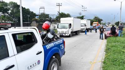 <b><span class=mln_uppercase_mln>Lugar.</span></b> Luis Ávila murió en la 33 calle de San Pedro Sula.