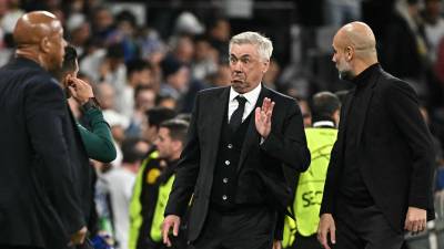 Ancelotti fue consultado sobre la queja de Guardiola al Santiago Bernabéu tras el Real Madrid-City en Champions.