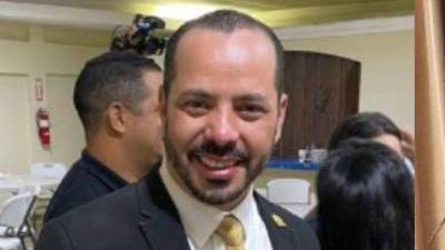 El presidente electo del Colegio de Abogados de Honduras (CAH), Gustavo Solórzano.