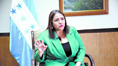 <b>Laura Suazo, ministra de la SAG.</b>