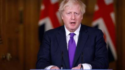Boris Johnson, primer ministro británico, repudió los actos sucedidos en Washington.
