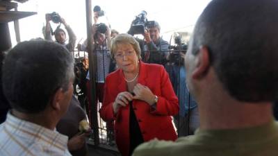 Michelle Bachelet asumió la presidencia del 11 de marzo.