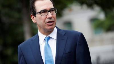 Steven Mnuchin, secretario del Tesoro de Estados Unidos.